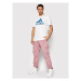 Adidas Teplákové nohavice adicolor Essentials Trefoil Cargo HE6988 Ružová Slim Fit
