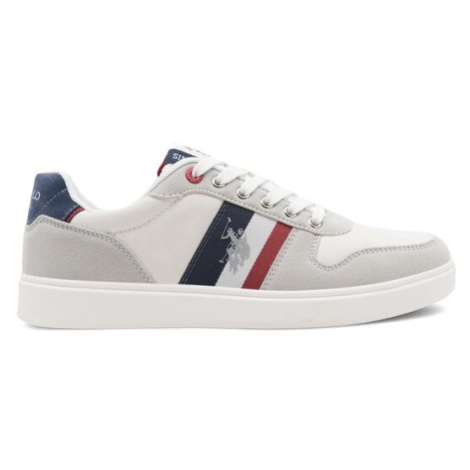 U.S. Polo Assn. Sneakersy ROKKO003M/CUY1 Biela