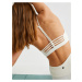Koton Yoga Sports Bra Covered Barbell Neck with Back Strap Detail