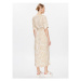 Calvin Klein Každodenné šaty Wave Print K20K205222 Béžová Regular Fit