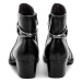 Tamaris 1-25042-41 čierne dámske zimné topánky