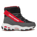 Chlapčenské členkové zimné topánky SKECHERS D Lites Mid black red