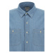 Košeľa Woolrich Chambray Utility Shirt Blue Chambray