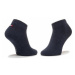 Tommy Hilfiger Súprava 2 párov detských členkových ponožiek 301390 Tmavomodrá