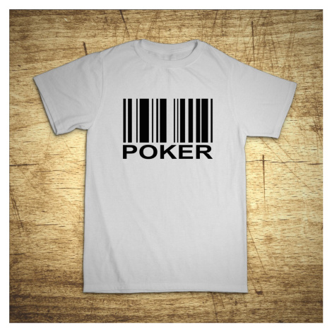 Tričko s motivem Poker code