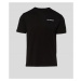 Pyžamové Tričko Karl Lagerfeld Unisex Logo Pyjama T-Shirt Čierna