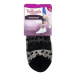 Módne silonkové ponožky s bodkami TRENDY SOCKS - Bellinda - čierna