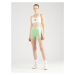 ADIDAS PERFORMANCE Športové nohavice 'Techfit'  pastelovo zelená / biela