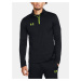 Čierne pánske športové tričko Under Armour UA M's Ch. Midlayer