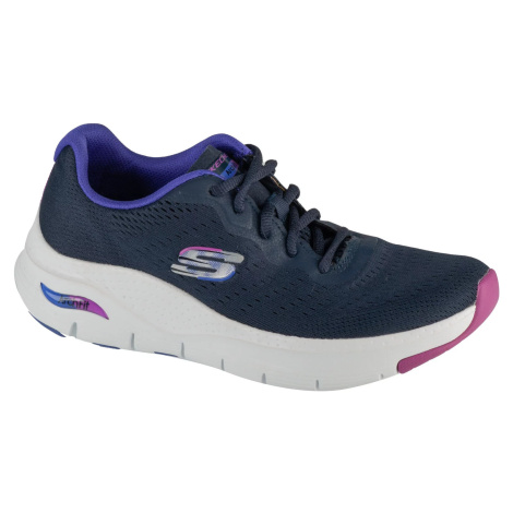 TMAVOMODRÉ DÁMSKE TENISKY SKECHERS ARCH FIT-INFINITY COOL 149722-NVPR