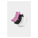 4F Women's 3-BACK Training Socks Multicolored