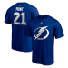 Tampa Bay Lightning pánske tričko Brayden Point #21 Authentic Stack Name & Number