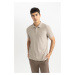 DEFACTO Modern Fit Short Sleeve Polo Basic T-Shirt