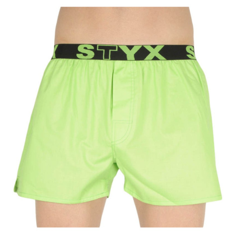 Men's briefs Styx sports rubber green