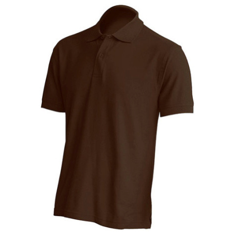 Jhk Pánske polo tričko JHK510 Chocolate