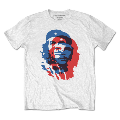 Che-Guevara tričko Blue and Red Biela