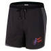 NIKE Športové nohavice 'Flex Stride'  čierna / sivá melírovaná / fialová / oranžovo červená