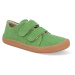 Barefoot dětské tenisky Froddo - organic cotton vegan green plátěné zelené