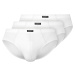 Pánske slipy 1446 Basic 3 pack white - HENDERSON