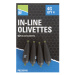 Preston innovations olovká inline olivettes 4 ks - 0,8 g