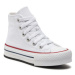 Converse Plátenky Chuck Taylor All Star Eva Lift Canvas Platform 372860C Biela