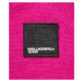 Rukavice Karl Lagerfeld Jeans Knitted Logo Glove Ružová