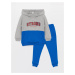 LC Waikiki Printed Long Sleeve Baby Boy Hoodie and Sweatpants 2-Set