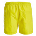 JACK & JONES Plavecké šortky  neónovo žltá / biela