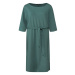 esmara® Dámske šaty s 3/4 rukávmi (zelená)
