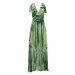 Guess Každodenné šaty Smocked Venus W3GK50 WE550 Zelená Regular Fit