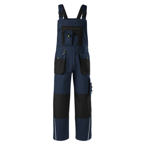 Rimeck Ranger Pánske pracovné nohavice s trakmi W04 námorná modrá