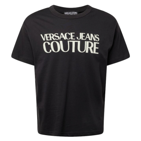 Versace Jeans Couture Tričko  čierna / biela