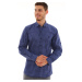 G724 DEWBERRY MEN'S SHIRT-NAVY-SAC