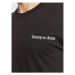 Tommy Jeans Tričko Classic Linear Back Logo DM0DM15678 Čierna Regular Fit