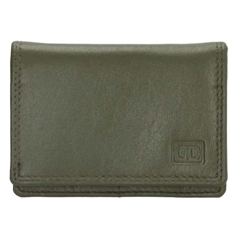 Zelená malá kožená peňaženka &quot;Merry&quot;