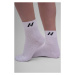NEBBIA - Ponožky športové stredná dlĺžka UNISEX 130 (white) - NEBBIA