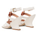 Alberta Ferretti Sandále 23151A6306 8003 Biela