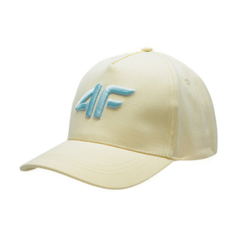 4F JUNIOR-BASEBALL CAP F104-71S-YELLOW Žltá 45/54cm