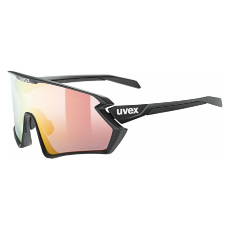 UVEX Sportstyle 231 2.0 V Black Matt/Variomatic Litemirror Red Cyklistické okuliare