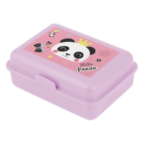 BAAGL PANDA Box na desiatu, fialová, veľkosť