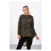 Camo Khaki + Green Long Back Sweatshirt