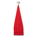 Detská bavlnená čiapka Liewood červená farba biela, z tenkej pleteniny, bavlnená