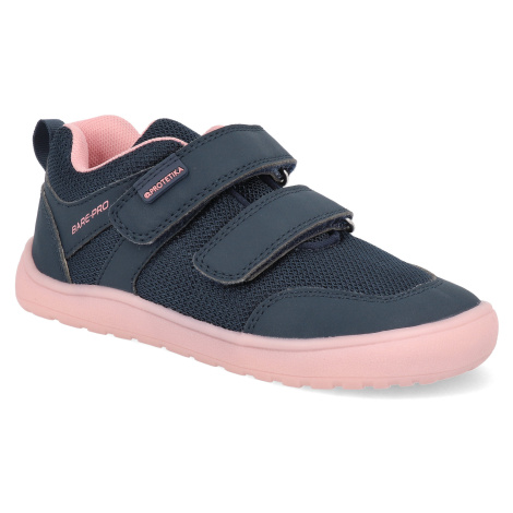 Barefoot detské tenisky Protetika - Nolan pink modro-ružové