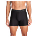 Pánske boxerky UNDER ARMOUR 3 PACK-Perf Tech Mesh 6 inch-Black