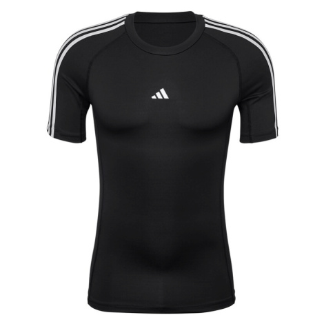 ADIDAS PERFORMANCE Funkčné tričko  čierna / biela