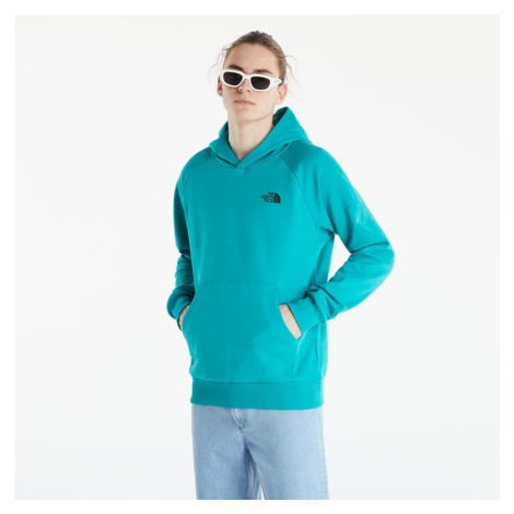 The North Face Raglan Red Box Hoodie canyon coral