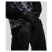 Rukavice Karl Lagerfeld K/Essential Ff Gloves Čierna