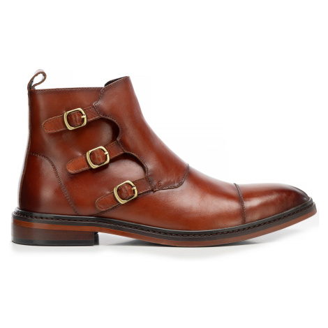 Pánske kožené členkové topánky – elegancia a pohodlie každý deň Wittchen