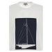 Tričko Woolrich Boat T-Shirt Biela