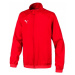 Puma LIGA SIDELINE JACKET JR Chlapčenská športová bunda, červená, veľkosť